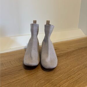 Everlane Light Gray Ankle Booties